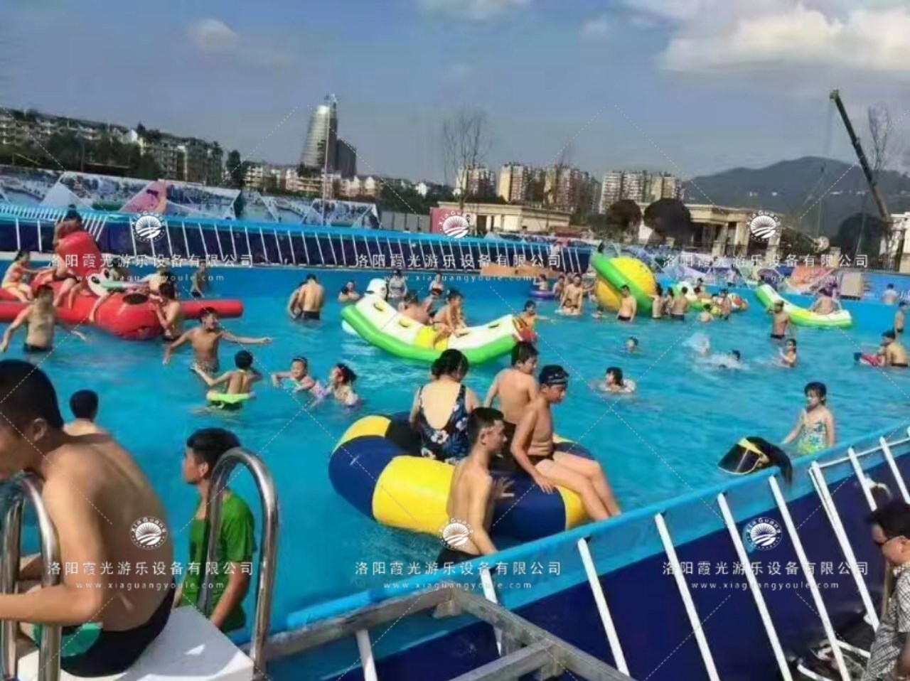 丰泽水上乐园支架泳池